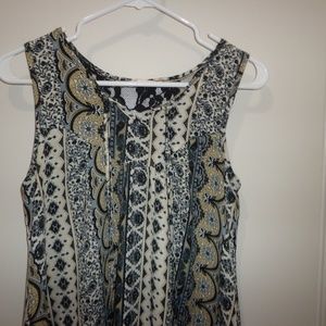 ❌🛑DONATED🛑❌Sun & Shadow Blouse HI/LO